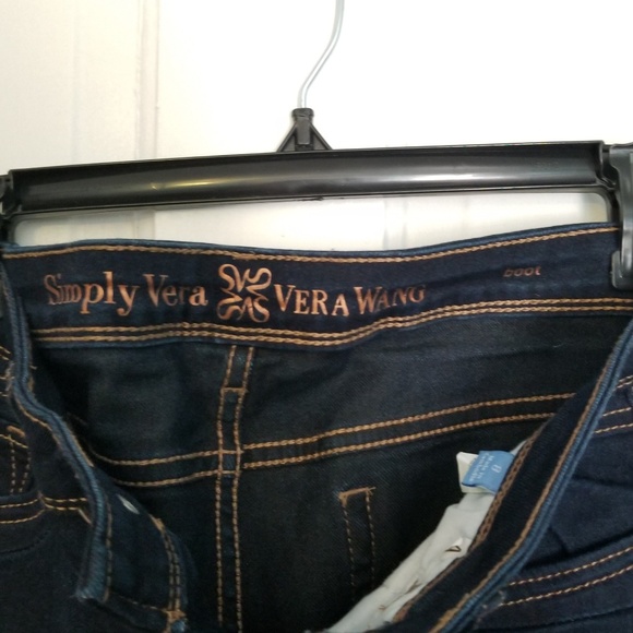 Vera Wang boot cut Jeans in midnight blue size 8 - Picture 5 of 6